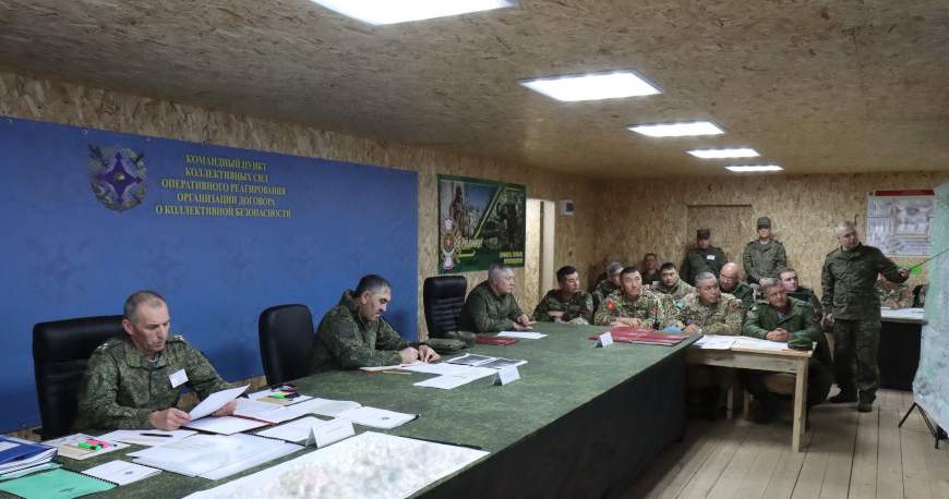 CSTO exercise in Russia practices localizing armed conflict near border