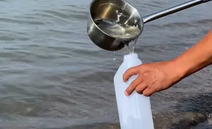 F1H2O in Issyk-Kul: No cases of fuel spills, soil of coastal pollution