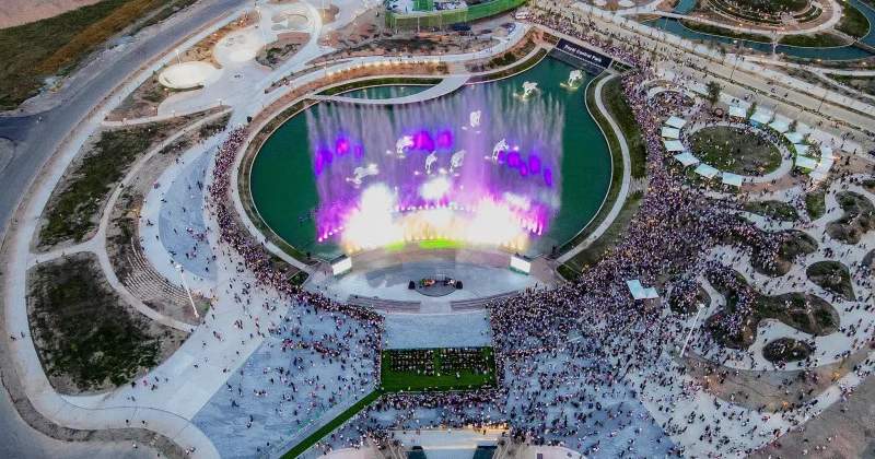 Royal Central Park Bishkek Residents Attend Festival Of Water And royal-central-park-bishkek-residents-attend-festival-of-water-and