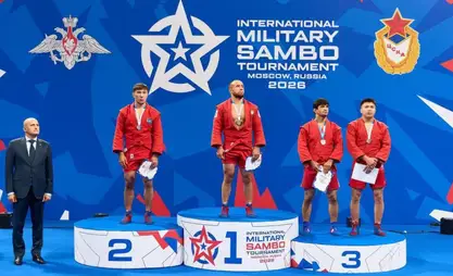 Bishkek athletes win four medals at international sambo tournament in Moscow