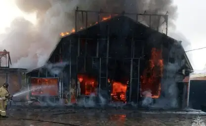 Five Kyrgyz citizens injured in fire in Russia