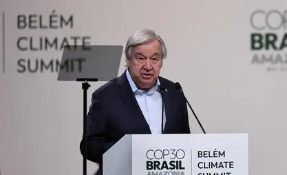 UN chief urges world leaders to drive down global warming