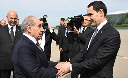 President of Turkmenistan visits Azerbaijan
