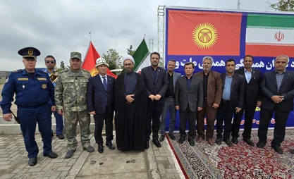 Kyrgyzstan's humanitarian aid delivered to Iran