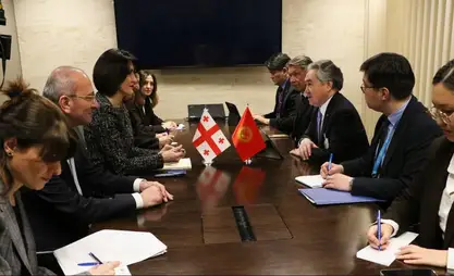 FMs of Kyrgyzstan, Georgia meet in Geneva