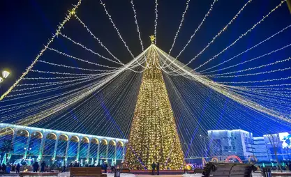 New Year tree to be lit on December 15 in Bishkek