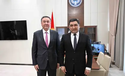 OTS secretary general meets with first deputy head of Kyrgyz Cabinet