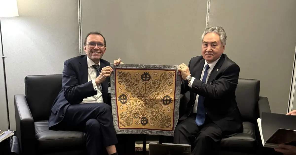 Kyrgyz and Norwegian foreign ministers hold talks in New York
