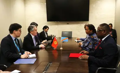 Kyrgyzstan, Congo interested in strengthening political dialogue