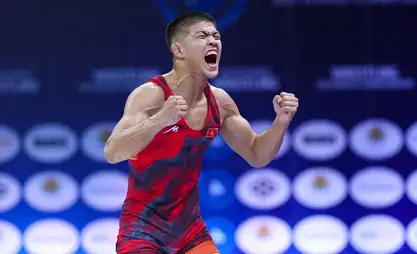 Kyrgyz wrestler wins silver medal at World Championships in Bulgaria
