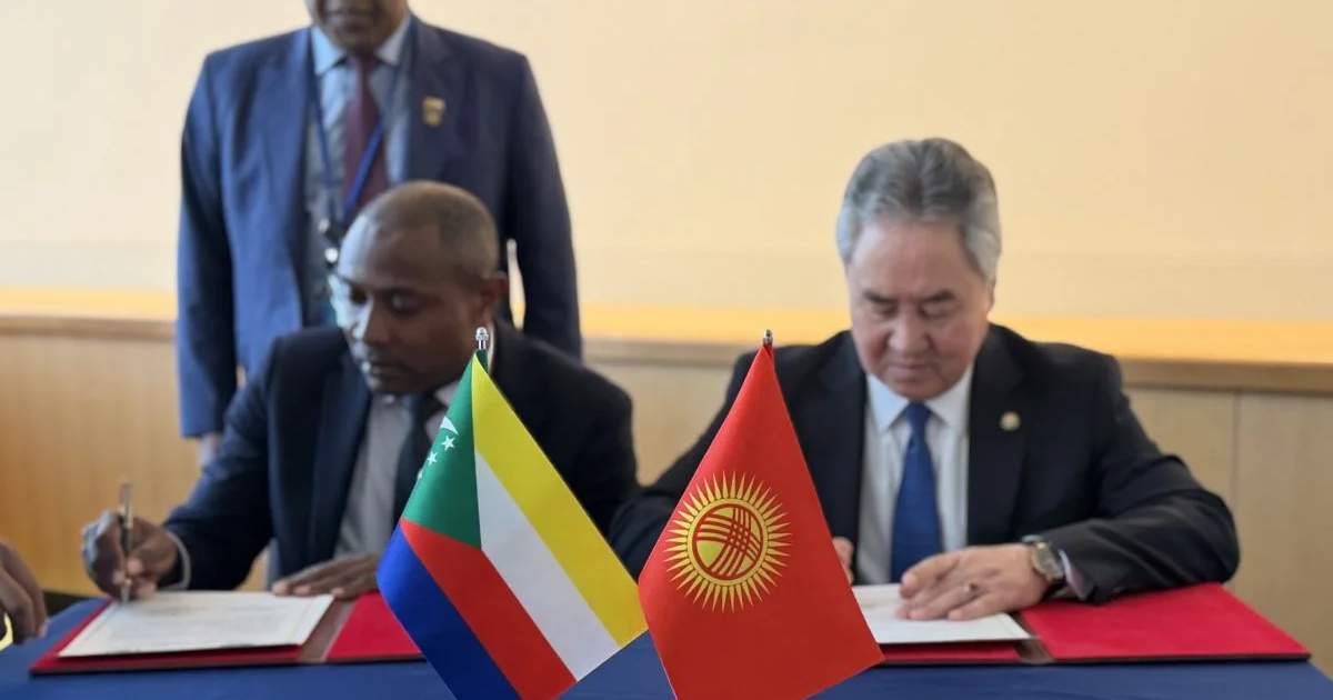 Kyrgyzstan and Union of Comoros establish diplomatic relations