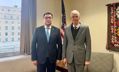 Kyrgyz ambassador meets with US deputy assistant secretary of state