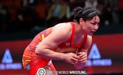 Kyrgyz wrestler reaches semifinals at World Wrestling Championships
