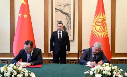Energy agreements signed between Kyrgyzstan and China