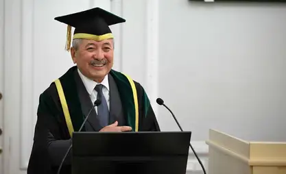 Kasymaliev receives honorary doctorate of St. Petersburg State University of Economics