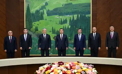 President Zhaparov meets OTS Heads of Government