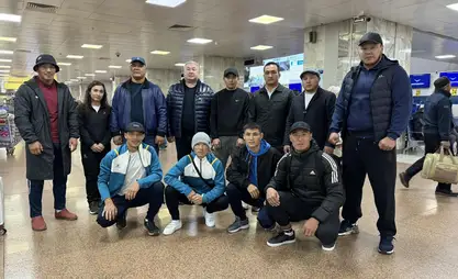 Kyrgyz National wrestling team departs for 2nd World Games