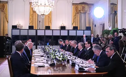 Kyrgyz president takes part in Central Asian-USA summit in Washington