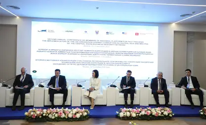 Bishkek hosts conference on implementation of UN Convention against Corruption