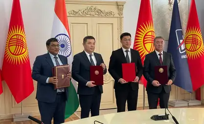 Kyrgyzstan, India sign Memo to establish IT Lab for KEU and improve Leilek medical center