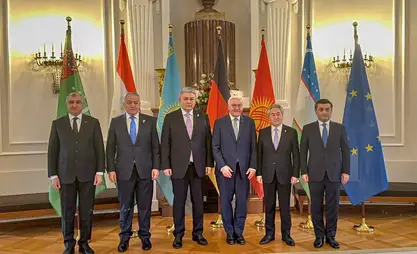 Kyrgyz FM  participates in meeting with federal president of Germany