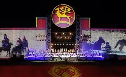 Kyrgyzstan welcomes Turkmen athletes to World Nomad Games this year