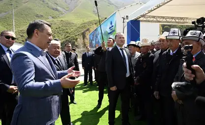 Sadyr Zhaparov: 50 small HPPs being built in Kyrgyzstan