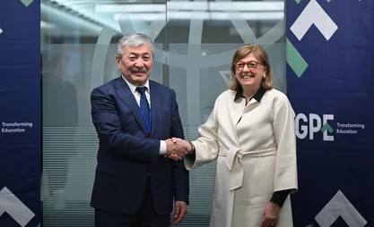 Kyrgyz Cabinet head and director of Global Partnership for Education discuss co-op prospects