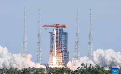 China launches low Earth orbit satellite group