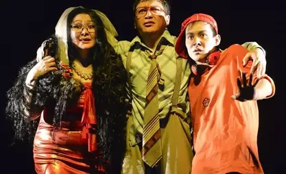 Bishkek city theater presents its play in Russia