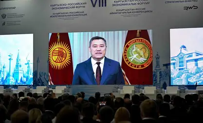 President Zhaparov: Kyrgyzstan, Russia trade turnover reaches $4 bln