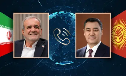 Presidents of Kyrgyzstan, Iran held telephone conversation