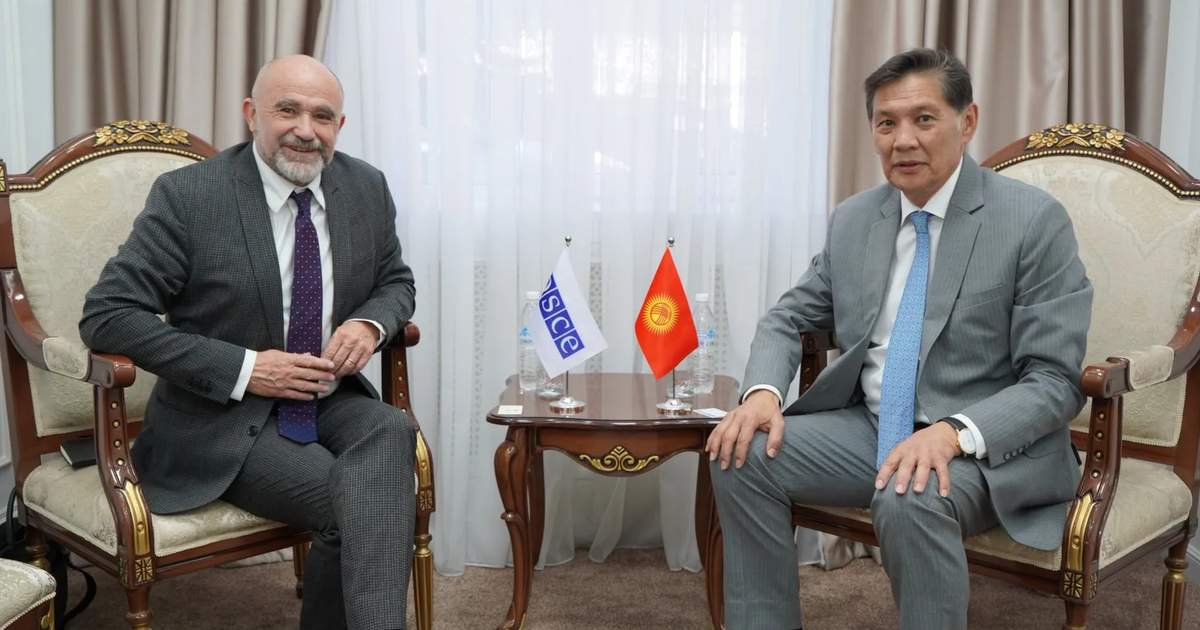 Kyrgyzstan, OSCE discuss regional cooperation - Kyrgyz national news agency