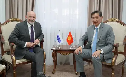 Kyrgyzstan, OSCE discuss regional cooperation