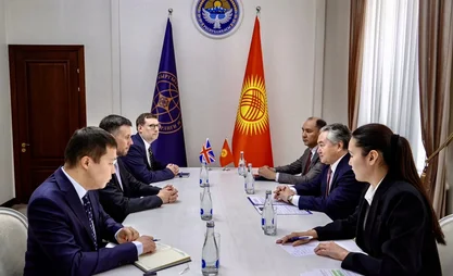 Kyrgyz FM, British ambassador discuss results of cooperation