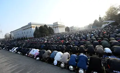Festive ait prayer held in Bishkek