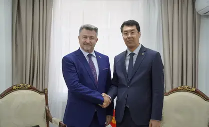 Kyrgyz Deputy FM Abakirov receives Croatian Ambassador Sabanovic