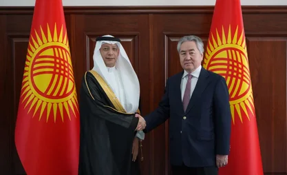 Kyrgyz FM receives newly appointed Saudi Arabian ambassador