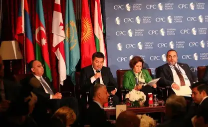 Economy minister of Kyrgyzstan participates in 7th Caspian Business Forum in New York