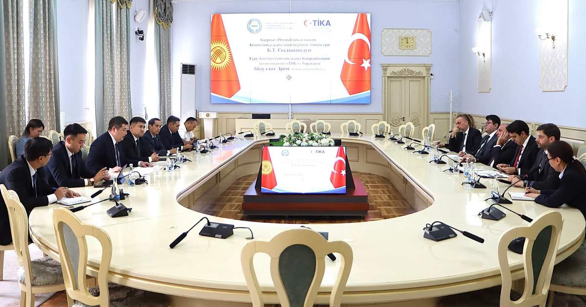 Kyrgyzstan and TIKA discuss support for small and medium-sized businesses