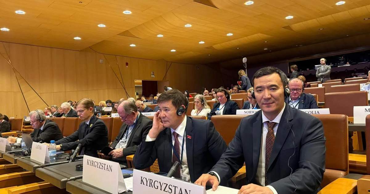 Members of Kyrgyz Parliament participating in OSCE PA sessions