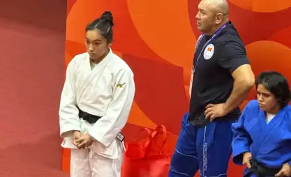 Kyrgyz judoka wins gold at Asian Para Games