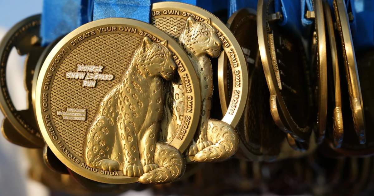 Marathon race held in Bishkek with 6,000 participants