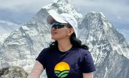Second Kyrgyz woman conquers Everest