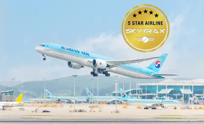 Korean Air earns 5-star Skytrax rating for 5th straight year