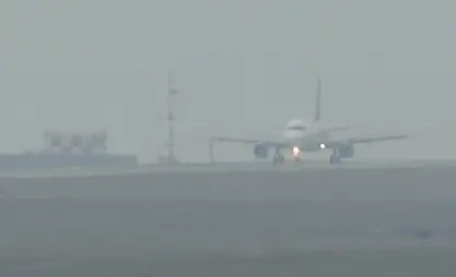 Three flights delayed at Manas Airport due to dense fog