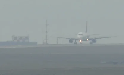 Three flights delayed at Manas Airport due to dense fog