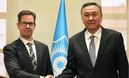 OTS secretary general receives acting executive director of its representation office in Hungary