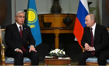 Kassym-Jomart Tokayev and Vladimir Putin hold meeting