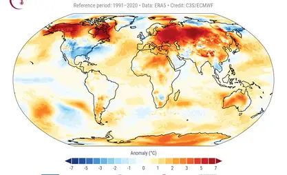 January 2025 the warmest on record: Copernicus